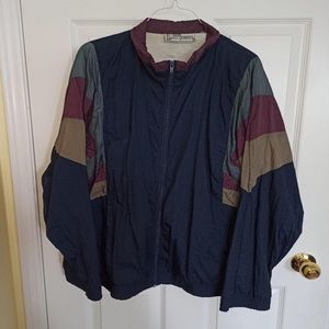 Multicoloured vintage windbreaker